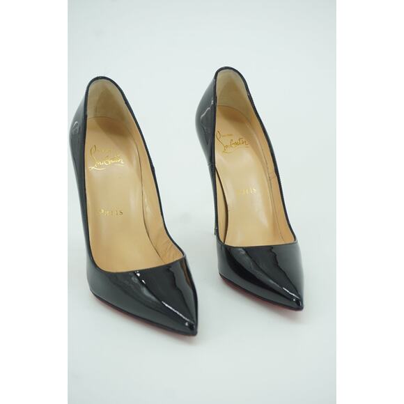 Christian Louboutin So Kate Black Patent Pointy High Heel Pumps SZ 35 $675 - Picture 7 of 12